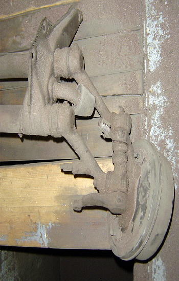 VW Bus T1 Vorderachse