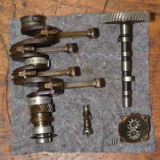 VW Bus T1 30 PS Kurbelwelle Nockenwelle