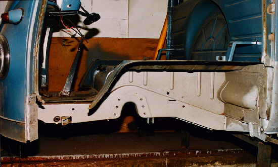 VW Bus T1 Einstieg links