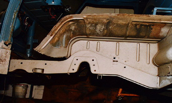 VW Bus T1 Einstieg links