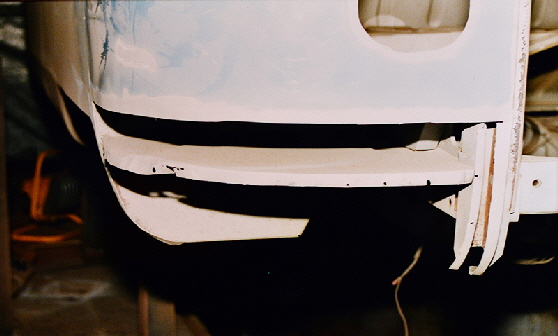 VW Bus T1 Ecke hinten