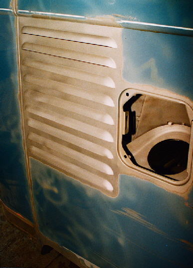 VW Bus T1 Lueftungsschlitze