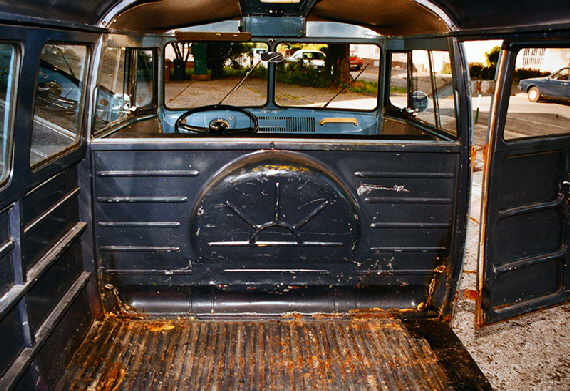 VW Bus T1 Laderaum vorne