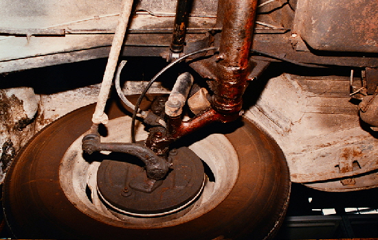 VW Bus T1 Bremsen und Vorderachse