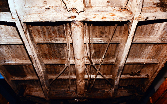 VW Bus T1 Unterboden