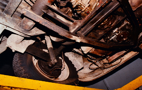 VW Bus T1 Bremsen und Vorderachse