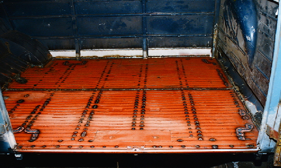 VW Bus T1 Laderaumbleche