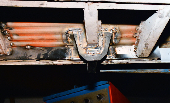 VW Bus T1 Wagenheber-Aufnahme