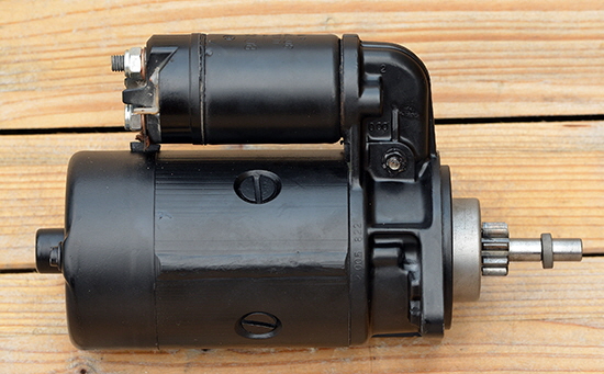 VW Bus T1 30 PS Bosch Anlasser 6V