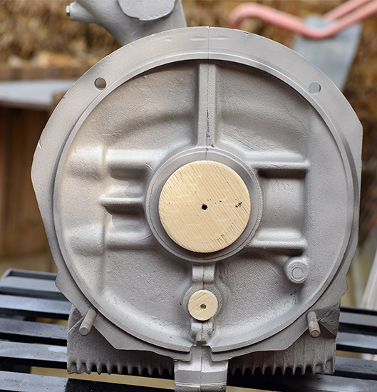 VW Bus T1 30 PS Gehaeuse gestrahlt