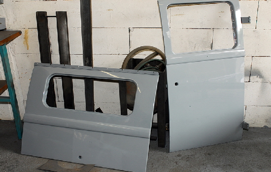VW Bus T1 Lackierung Tueren