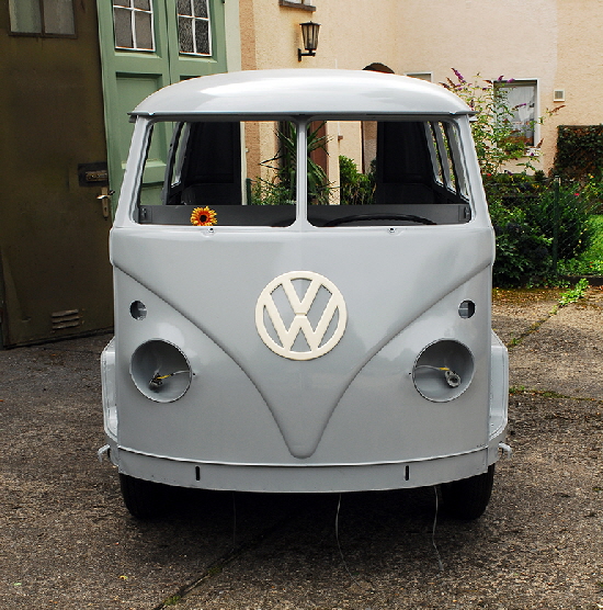 VW Bus T1 Lackierung vorne