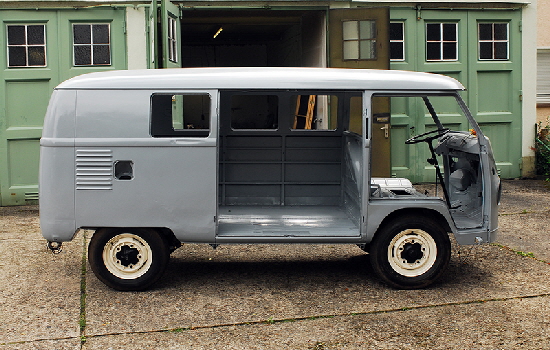 VW Bus T1 Lackierung rechts